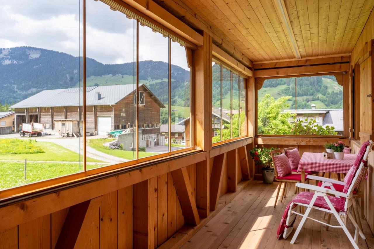 Ferienbauernhof Oberhauser Schoppernau Exterior foto